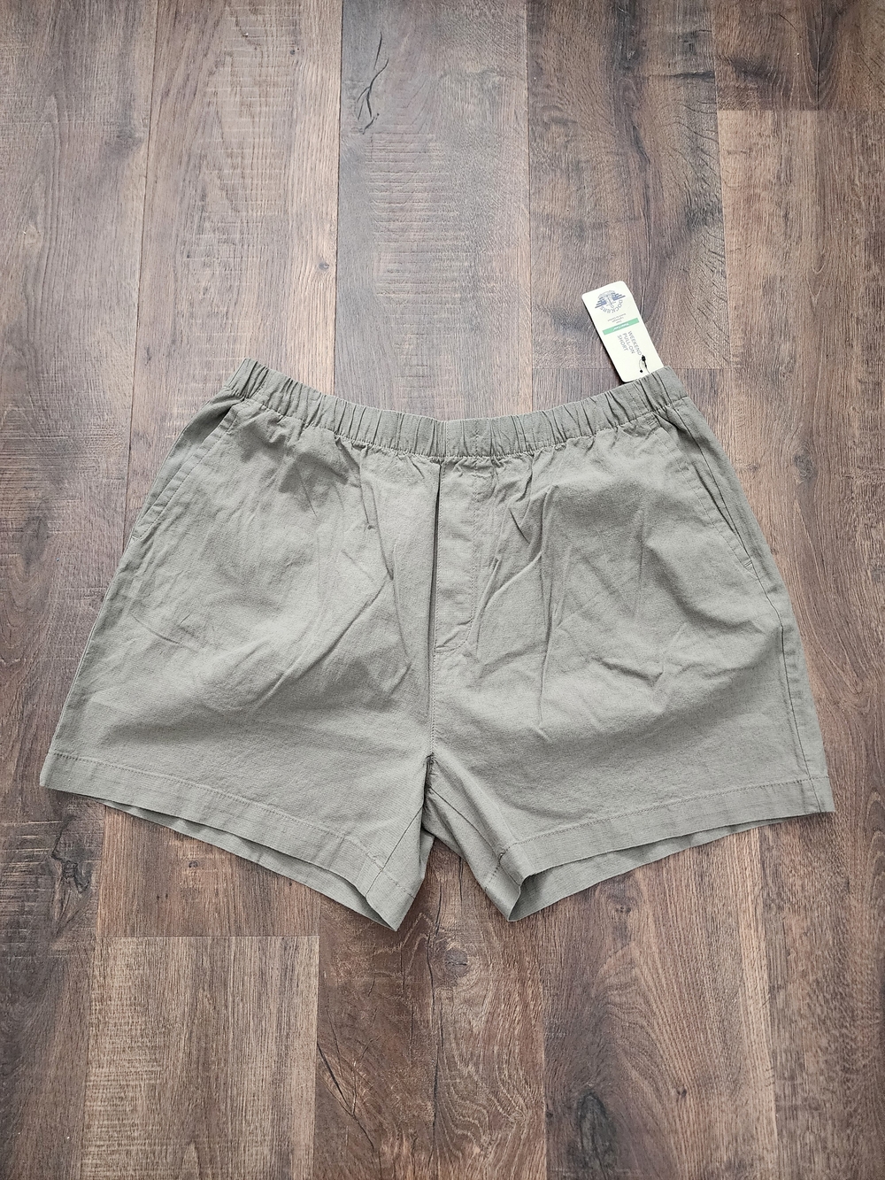 Dockers Olive Green Women's Elastic-Waist Shorts